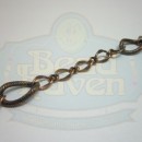 Antique Copper Large w/Small Curb Chain