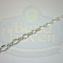 Silver Curb Chain w/Link