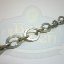 Antique silver Flat Link Chain