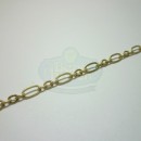 Matte Gold Tiny Long and Short Chain
