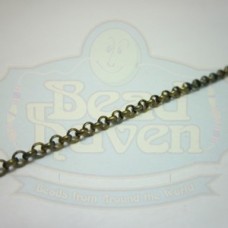 Antique Brass Tiny Rolo Chain