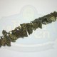 Antique Brass Leaf Fringe Chain