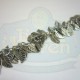 Antique Silver Leaf Fringe Chain
