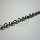 Gunmetal Beveled Rolo Chain