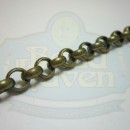 Antique Brass Thick Rolo Chain