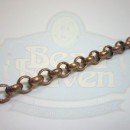 Antique Copper Thick Rolo Chain