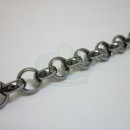 Gunmetal Thick Rolo Chain