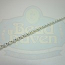 Silver Tiny Double Cable Chain