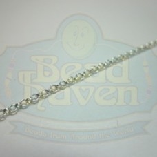Silver Tiny Double Cable Chain