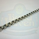 Antique Silver Looped Rope Chain
