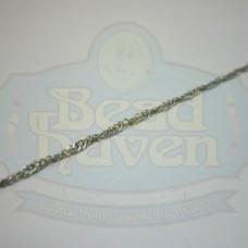 Antique Silver Tiny Mesh Rope