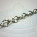 Antique Silver Cable Chain