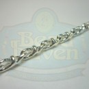Silver Twist Link Rope Chain