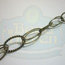 Antique Brass Oval Link Chain