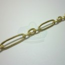 Matte Gold Large Long and Short Chain