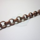 Antique Copper 6mm Rolo Chain