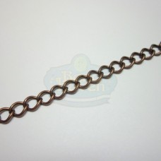 Antique Copper 6mm Curb Chain