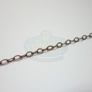 Antique Copper Tiny Flat Cable Chain