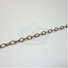 Antique Copper Tiny Flat Cable Chain