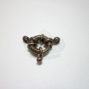 Antique Copper Small Spring Ring Clasp