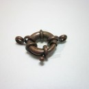 Antique Copper Medium Spring Ring Clasp
