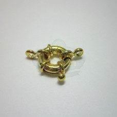 Gold Medium Spring Ring Clasp