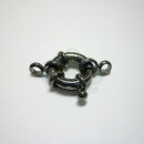 Gunmetal Medium Spring Ring Clasp