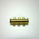 Gold 3 std. Magnetic Bar Clasp