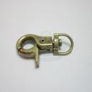 Antique Brass Large Swivel Clip Clasp