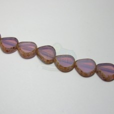 14x15mm Table Cut Violet Opal