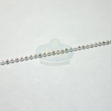 Silver 1mm Diamond Cut