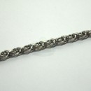 Antique Silver 4mm Spiral Rope Chain